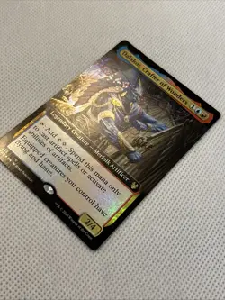 MTG Dalakos, Crafter of Wonders (Extended Art) FOIL Theros THB 335 Rare NM+ - Image 3