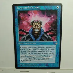 BRAINSTORM (PORTUGUESE) --- MTG -- ICE AGE --- NM - Image 1