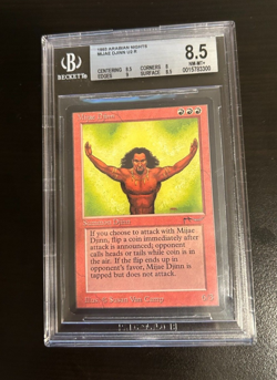 MTG Arabian Nights Mijae Djinn BGS 8.5 NM/MT+ - Image 1