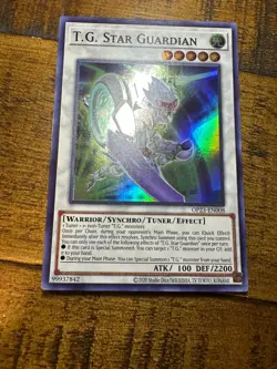 T.G. Star Guardian OP23-EN008 Unlimited Edition Super Rare LP + BONUS - Image 1