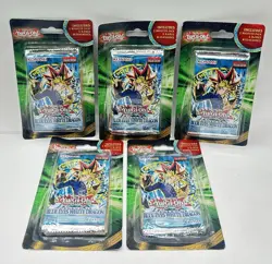 Lot Of 5 - Konami YuGiOh Legend of Blue Eyes White Dragon Booster Packs - SEALED - Image 1