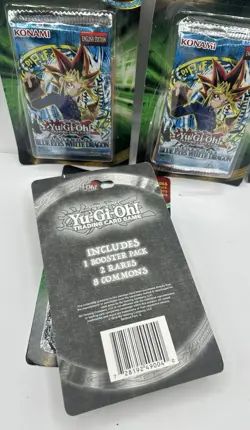 Lot Of 5 - Konami YuGiOh Legend of Blue Eyes White Dragon Booster Packs - SEALED - Image 4