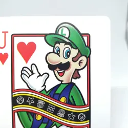 Luigi heart J Super Mario Bros World playing CARD trump CLUB MADE IN JAPAN - Image 3