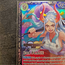 Yamato (Championship 2024 Finals 2nd Place) One Piece Promotion Card [OP04-112] - Image 2