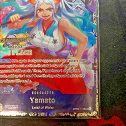 Yamato (Championship 2024 Finals 2nd Place) One Piece Promotion Card [OP04-112] - Image 4