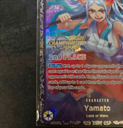 Yamato (Championship 2024 Finals 2nd Place) One Piece Promotion Card [OP04-112] - Image 5