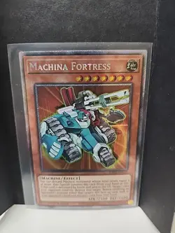 Machina Fortress RA03-EN233 Platinum Secret Rare Card NM Condition - Image 1
