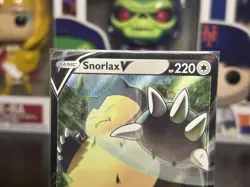 Snorlax V #141/202 - Sword & Shield - Ultra Rare Holo Pokemon Card - Image 2