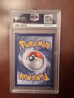Pokemon 2015 Houndoom EX Full Art Ultra Rare Card Breakthrough XY PSA 8 - Image 2