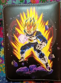 Anime Trading Card Binder for Dragon Ball, One Piece TCG - 4 Pocket With 50 Slee - Image 2