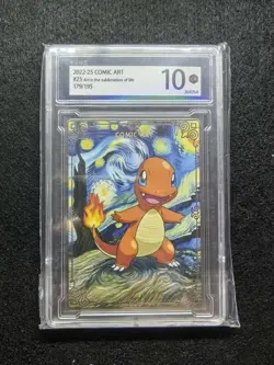 Pokemon TCG Card S-ChineseCOMIC Art 10 179/195 Charmander KMHY10--j05 - Image 1