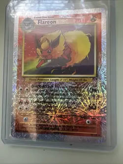 Flareon Reverse holo 10/110, 2002 Legendary Collection, Pokemon Card TCG - Image 2