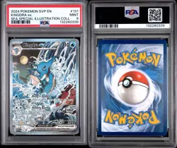 Pokemon Kingdra EX 131 Scarlet & Violet Promo Holo Card PSA 9 - Image 3