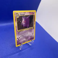 Pokemon TCG Gengar Fossil Holo Card 5/62 Unlimited Rare LP/MP - Image 2