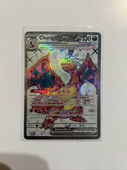 Pokemon TCG Charizard EX SVP056 Black Star Holo Promo Card #056 - Image 1