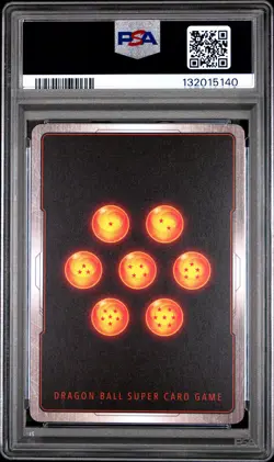 2025 DRAGON BALL SUPER CARD GAME FUSION WORLD MANGA BOOSTER 01 VEGETA PSA 10 - Image 2