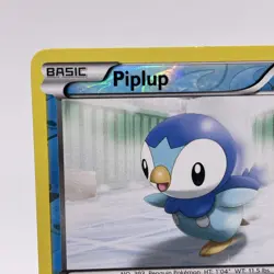 Piplup 27/108 Reverse Holo Black & White Dark Explorers Pokemon Card 2012 - Image 2