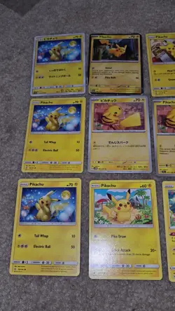 21 Card Lot of Pikachu Pokemon TCG (Some Vintage, 1 Holo, Most Bulk) - Image 2