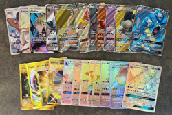 COMPLETE Pokemon SM Crimson Invasion Master Set 124/124 + All reverse Card NM/M - Image 1