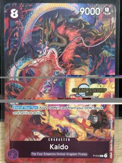 Kaido (CS 2023 Celebration Pack) P-010 One Piece Promotion Cards Foil - Image 1