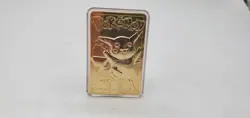 PIKACHU Pokemon 23K Gold Plated Trading Card 1999 Burger King Limited Edition - Image 3