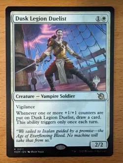 Dusk Legion Duelist - Promo Pack: March of the Machine (PPMOM) - Pack Fresh RARE - Image 1