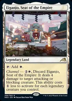 Eiganjo, Seat of the Empire [Kamigawa: Neon Dynasty] - Image 1