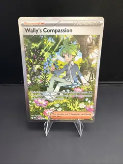 Wally's Compassion 186/132 - Mega Evolution - Illustration Rare - Pokemon - NM - Image 1