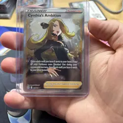 Pokemon TCG Cynthia's Ambition Sword & Shield: Brilliant Stars 169/172 Holo... - Image 1