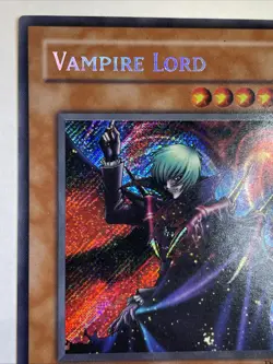 Vampire Lord DCR-000 Ultra Secret Rare NM-M+ - Image 2