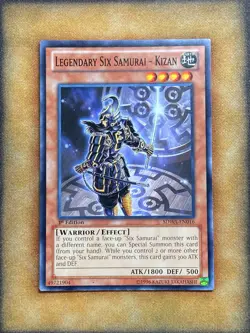 Yugioh Legendary Six Samurai - Kizan SDWA-EN016 Common 1st Ed NM - Image 1