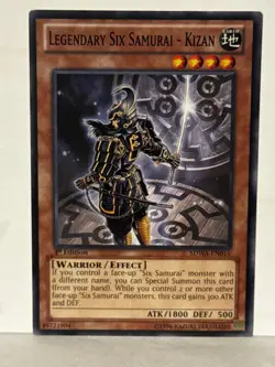 Legendary Six Samurai - Kizan Common SDWA-EN016 1st Ed Yugioh NM - Image 1