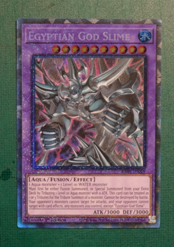 RA01-EN029 Egyptian God Slime Collector's Rare 1st Edition YuGiOh MP - Image 1