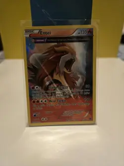 Pokemon TCG Entei Ancient Origins Holo Rare Card 15/98 - Image 1