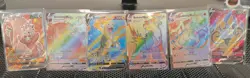 Pokemon TCG Full Art/Rainbow Rare 6-card Lot Near Mint Condition - Image 1