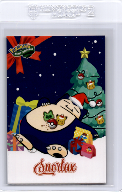 Snorlax Peruvian christmas pokemon card - Image 1