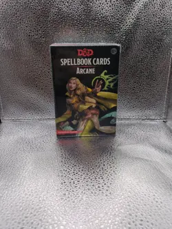 D&D Spellbook Cards Arcane - New Deck - Wizards Warlocks & Sorcerers, Sealed. - Image 1
