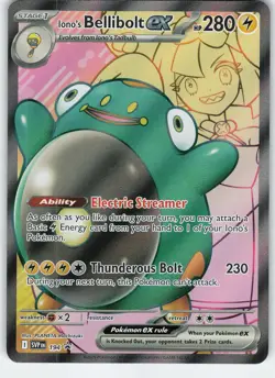 Iono's Bellibolt ex - 194 Promo Holo SV: Scarlet & Violet Promo Cards NM Pokemon - Image 1