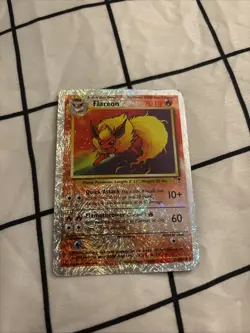 Flareon 2002 Legendary Collection Reverse holo Pokemon Card TCG 10/110 MP - Image 1