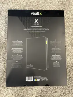 Vault X Zip Binder XXL 16-Pocket Sideloading Exo-Tec for 1088 Cards (Black) NEW - Image 3