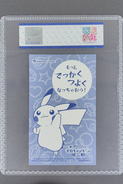 Poncho-Wearing Pikachu Charizard X Pokemon 2015 MC Business Card Japanese - Image 2