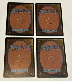 Vintage MTG Magic Beta English Card Lot: X4 Healing Salve - Near Mint NM - Image 2