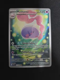 Musharna - 117/086 - Illustration Rare - Black Bolt - NM/M Pokemon Card ENGLISH - Image 1