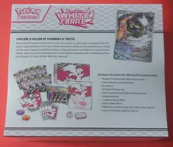 Pokemon Scarlet & Violet White Flare ETB Box +Bonus 90 Card TOT Master Set! - Image 4