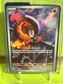 Pokemon Card Charcadet 022 Black Star Promo Phantasmal Flames SEALED!!! - Image 2