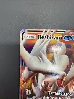 Reshiram GX - 11/70 - Pokemon Dragon Majesty Sun & Moon Ultra Rare Card NM - Image 2