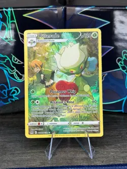 Roserade TG02/TG30 Lost Origin Trainer Gallery Holo Ultra Rare Pokemon Card NM - Image 1