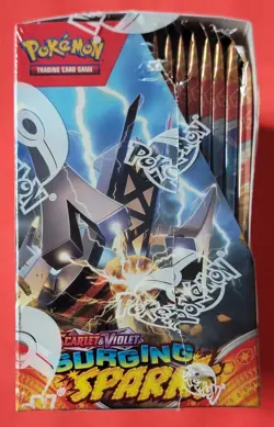 Pokemon S&V Surging Sparks Booster Box 36 Packs +TOT 90-Card Master Set - Image 2