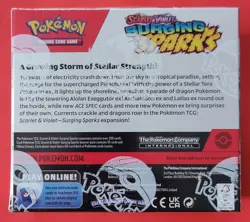 Pokemon S&V Surging Sparks Booster Box 36 Packs +TOT 90-Card Master Set - Image 4