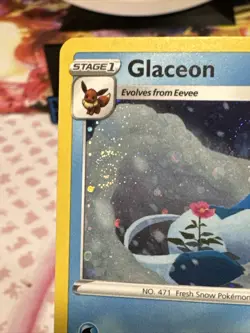 Glaceon SWSH192 Black Star Promo Holo Pokemon Card Brilliant Stars 2 SWIRLS - Image 4